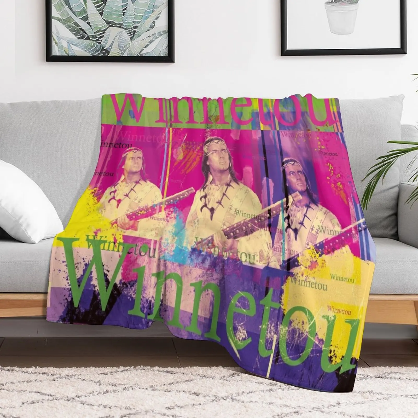 Winnetou portrait, famous Karl May character, Indian chief of the Apaches Throw Blanket Furry Polar Winter beds Blankets
Winnetou portrait, famous Karl May character, Indian chief of the Apaches Throw Blanket Furry Polar Winter beds Blankets