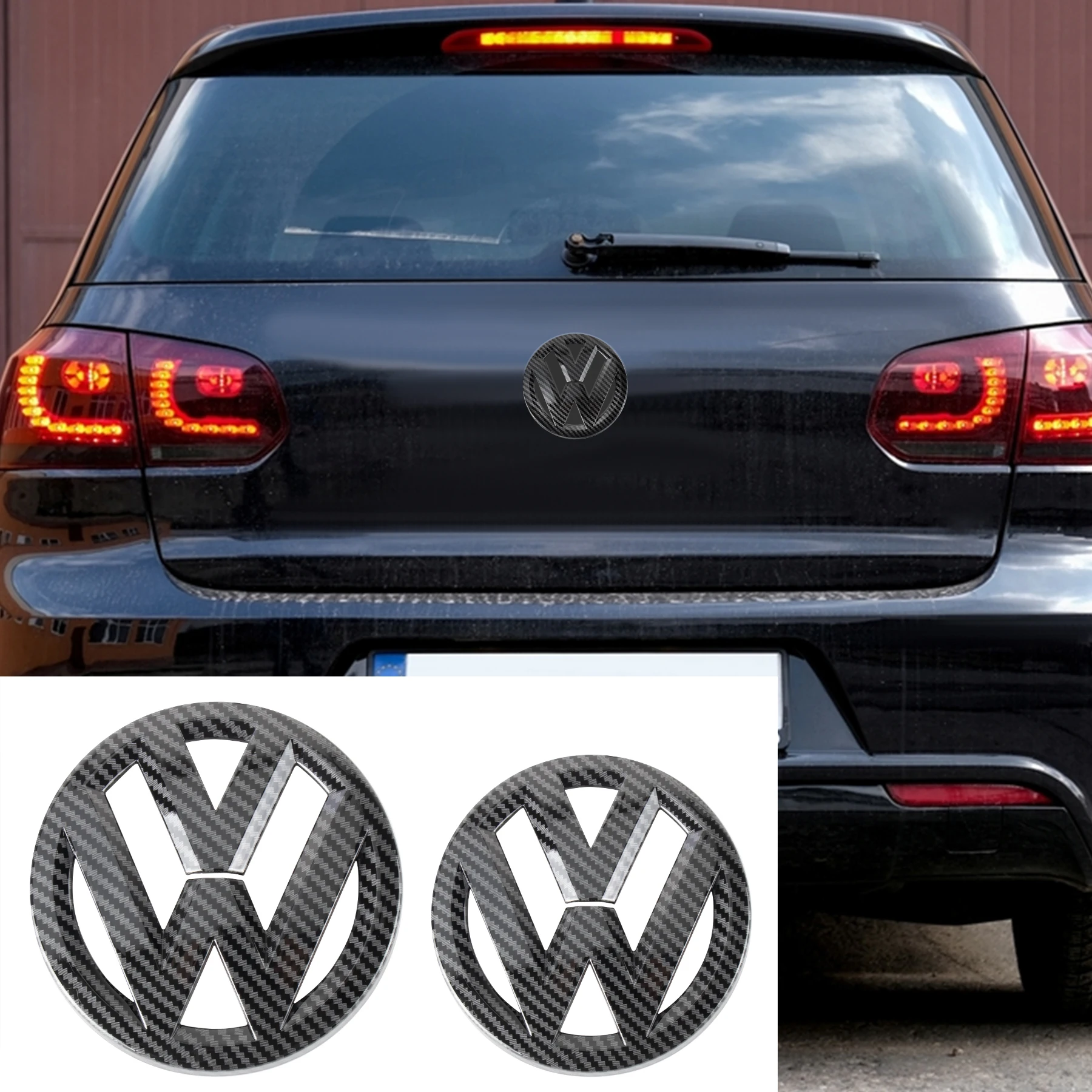 Styling Mouldings 2Pcs 3D Car Rear Label Logo Trunk Emblem Lid Covers Front Grill Sticker Accessories For Volkswagen VW GOLF 5 (
Styling Mouldings 2Pcs 3D Car Rear Label Logo Trunk Emblem Lid Covers Front Grill Sticker Accessories For Volkswagen VW GOLF 5 (