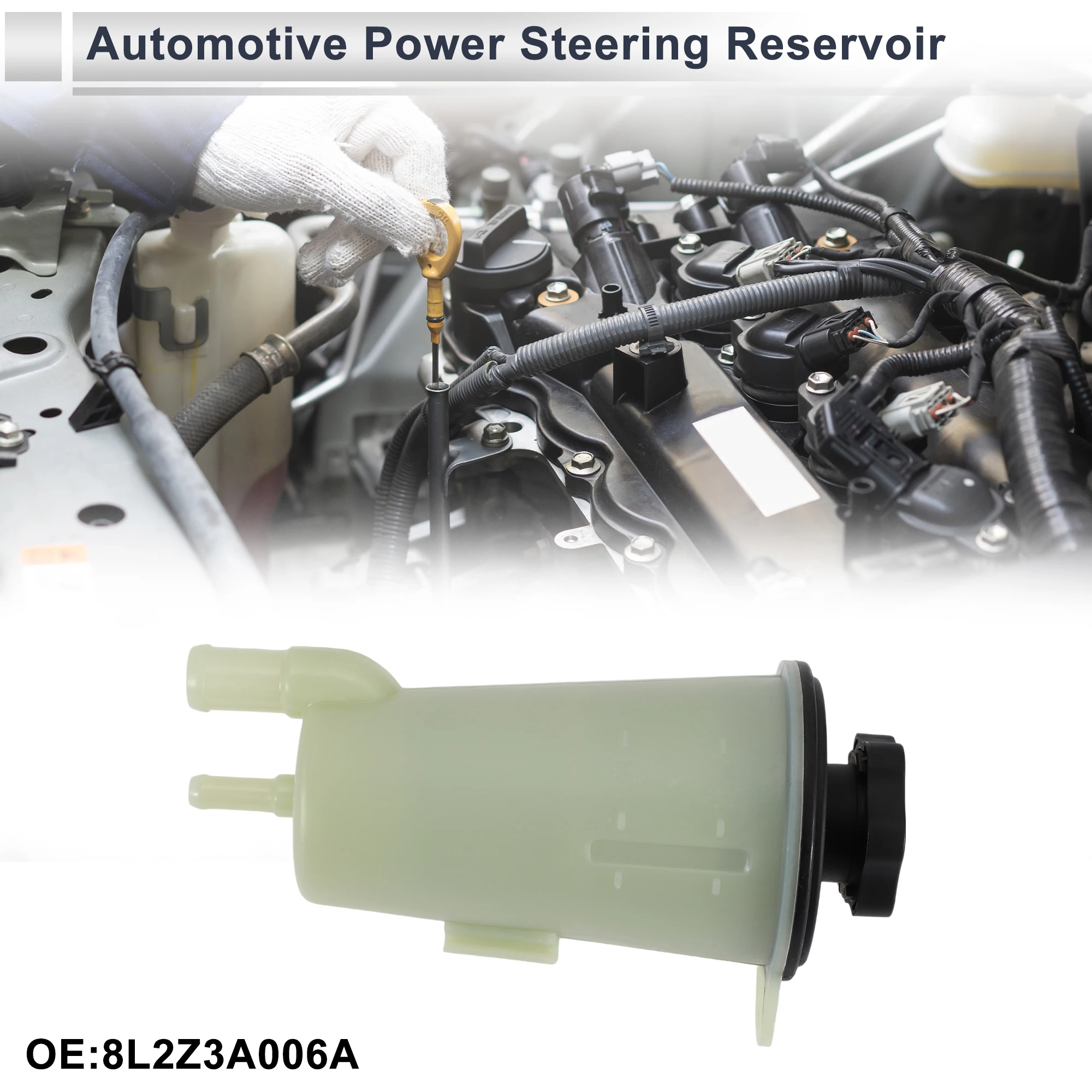 UXCELL Power Steering Reservoir for Ford Crown Victoria 2008-2011 8 Cyl 4.6L Romeo SOHC EFI for Ford Expedition 2008-2010
UXCELL Power Steering Reservoir for Ford Crown Victoria 2008-2011 8 Cyl 4.6L Romeo SOHC EFI for Ford Expedition 2008-2010
