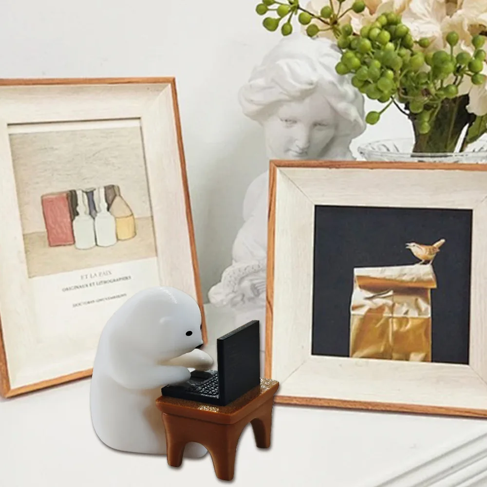 Мини-компьютерная статуя медведя, офисные настольные украшения, украшения с 3D-печатью
Мини-компьютерная статуя медведя, офисные настольные украшения, украшения с 3D-печатью