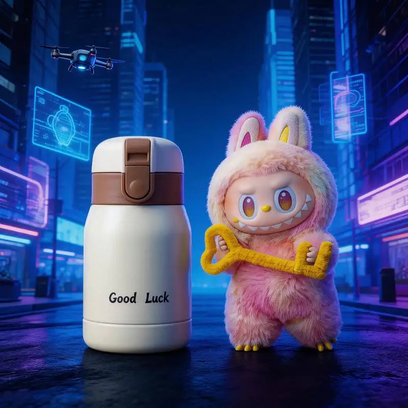 POP MART THE MONSTERS Forward High Energy Series LABUBU Doll Fitness Vacuum Cup Sport Insulated Flask Gym
POP MART THE MONSTERS Forward High Energy Series LABUBU Doll Fitness Vacuum Cup Sport Insulated Flask Gym