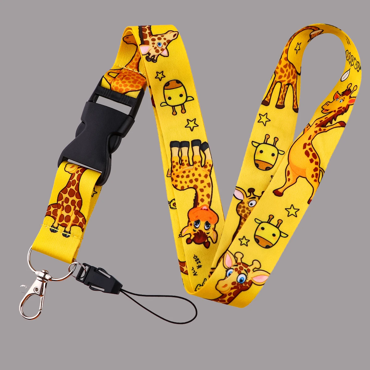 Cute Giraffe Neck Strap Buckle Lanyard for Key Cell Phone Straps USB Badge Holder DIY Hanging Rope Keychain Accessories Gifts
Cute Giraffe Neck Strap Buckle Lanyard for Key Cell Phone Straps USB Badge Holder DIY Hanging Rope Keychain Accessories Gifts