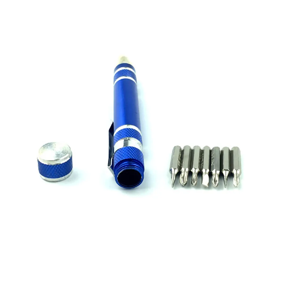 8 in 1 Multifunction Precision Pen Screwdriver Aluminum Alloy Portable Compact Repair Tool Kit Clip Portable Cell Phone Hand
8 in 1 Multifunction Precision Pen Screwdriver Aluminum Alloy Portable Compact Repair Tool Kit Clip Portable Cell Phone Hand