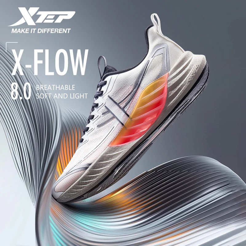 Xtep X-Flow 8.0 Running Shoes For Men 2054 Spring Lightweight Cushioned Wear-Resistant Training Jogging Sneakers 875219110024
Xtep X-Flow 8.0 Running Shoes For Men 2054 Spring Lightweight Cushioned Wear-Resistant Training Jogging Sneakers 875219110024