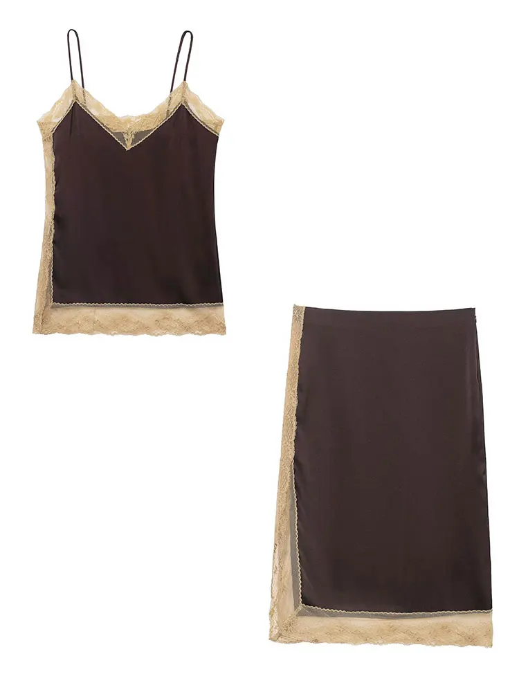 HH женские модные кружевные лоскутные юбки, комплекты, сексуальные топы на бретельках с открытой спиной, тонкая юбка-миди, летние вечерние клубные наряды для вечеринок
HH женские модные кружевные лоскутные юбки, комплекты, сексуальные топы на бретельках с открытой спиной, тонкая юбка-миди, летние вечерние клубные наряды для вечеринок