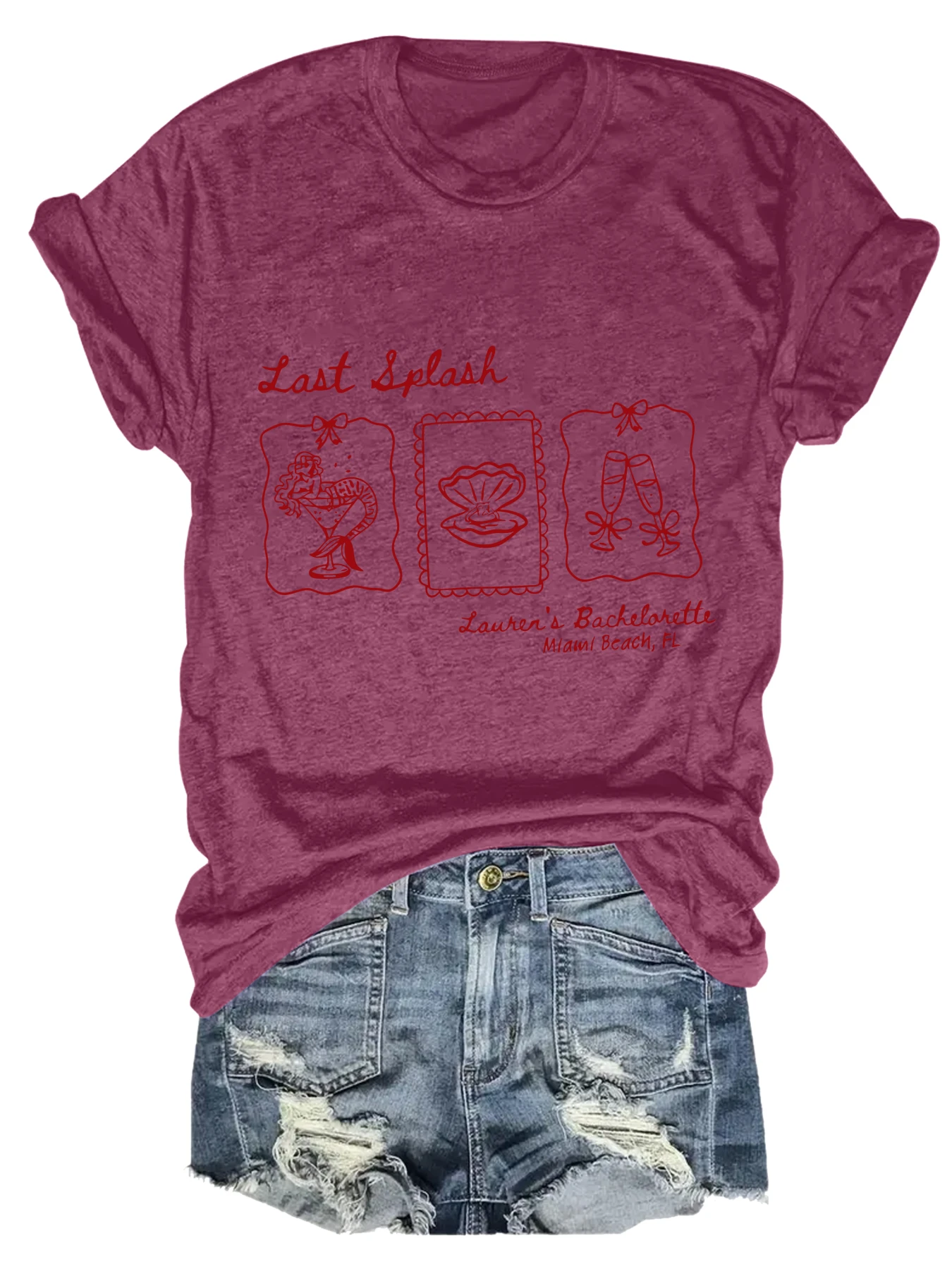 Plus size women's short sleeve T-shirt Lost Splash Cocktail Beverage Beach Vibes breathable fabric summer outfit
Plus size women's short sleeve T-shirt Lost Splash Cocktail Beverage Beach Vibes breathable fabric summer outfit