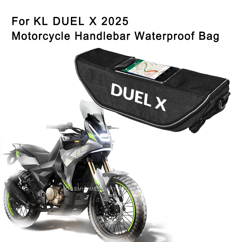 For KL DUEL X 2025 Motorcycle Handlebar Travel Bag Motorcycle Waterproof And Dustproof Handlebar Storage Bag
For KL DUEL X 2025 Motorcycle Handlebar Travel Bag Motorcycle Waterproof And Dustproof Handlebar Storage Bag