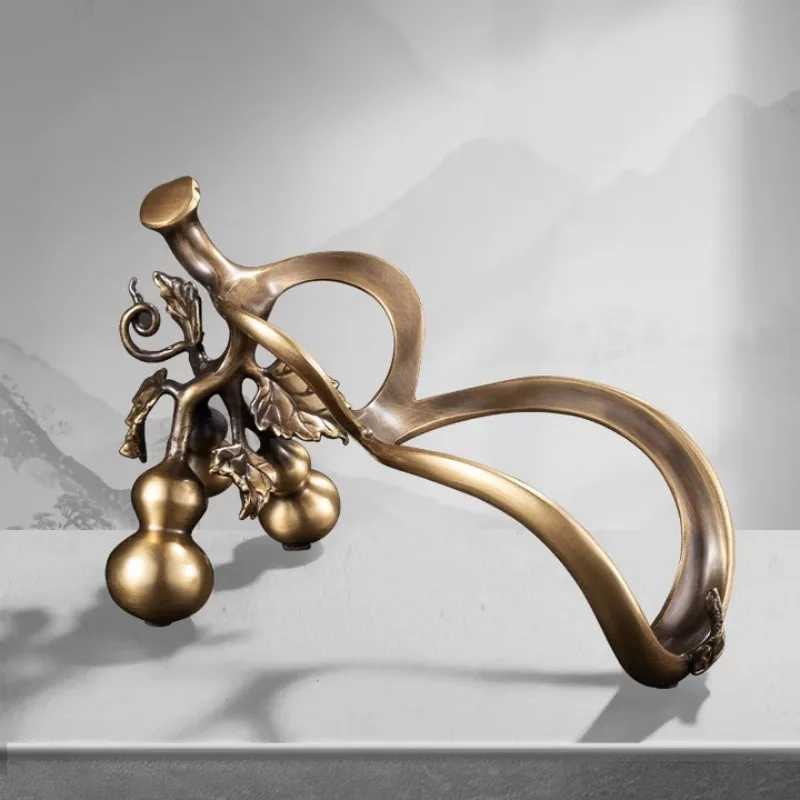 Brass gourd advanced sense living room TV cabinet wine cabinet decoration housewarming gift light luxury high-end
Brass gourd advanced sense living room TV cabinet wine cabinet decoration housewarming gift light luxury high-end