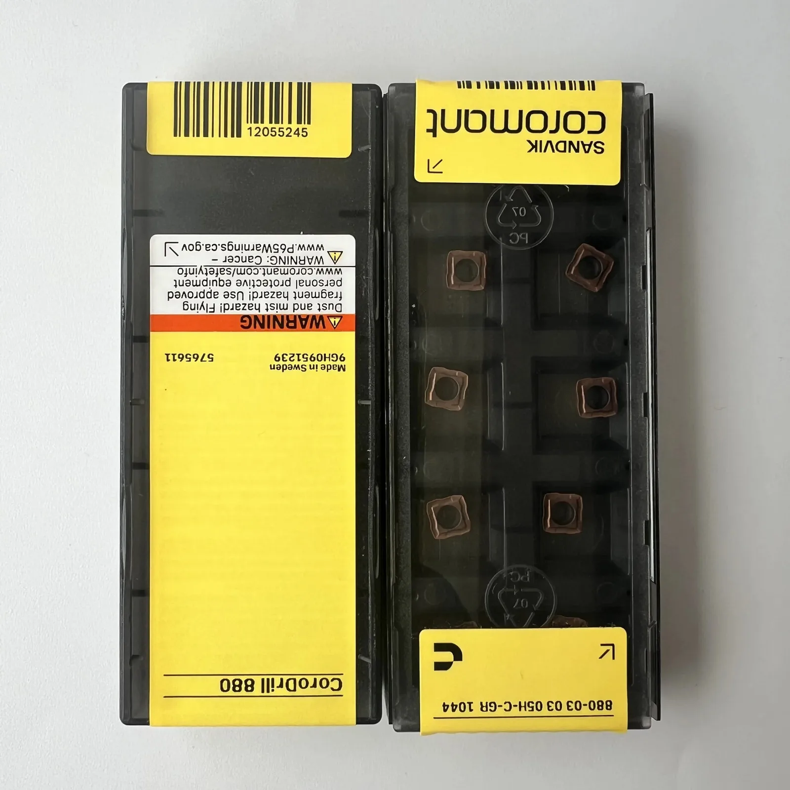 SANDVIK / 880-030305H-C-GR 1044 / Лезвие с ЧПУ из твердого сплава, 10 шт.
SANDVIK / 880-030305H-C-GR 1044 / Лезвие с ЧПУ из твердого сплава, 10 шт.