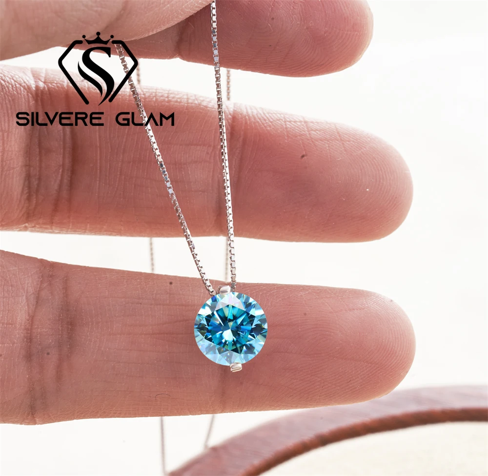 1CT D Color Moissanite Classic Minimalism Necklace 925 Sterling Silver Circular Pendant Necklace Women's Fine Jewelry Gift Party
1CT D Color Moissanite Classic Minimalism Necklace 925 Sterling Silver Circular Pendant Necklace Women's Fine Jewelry Gift Party