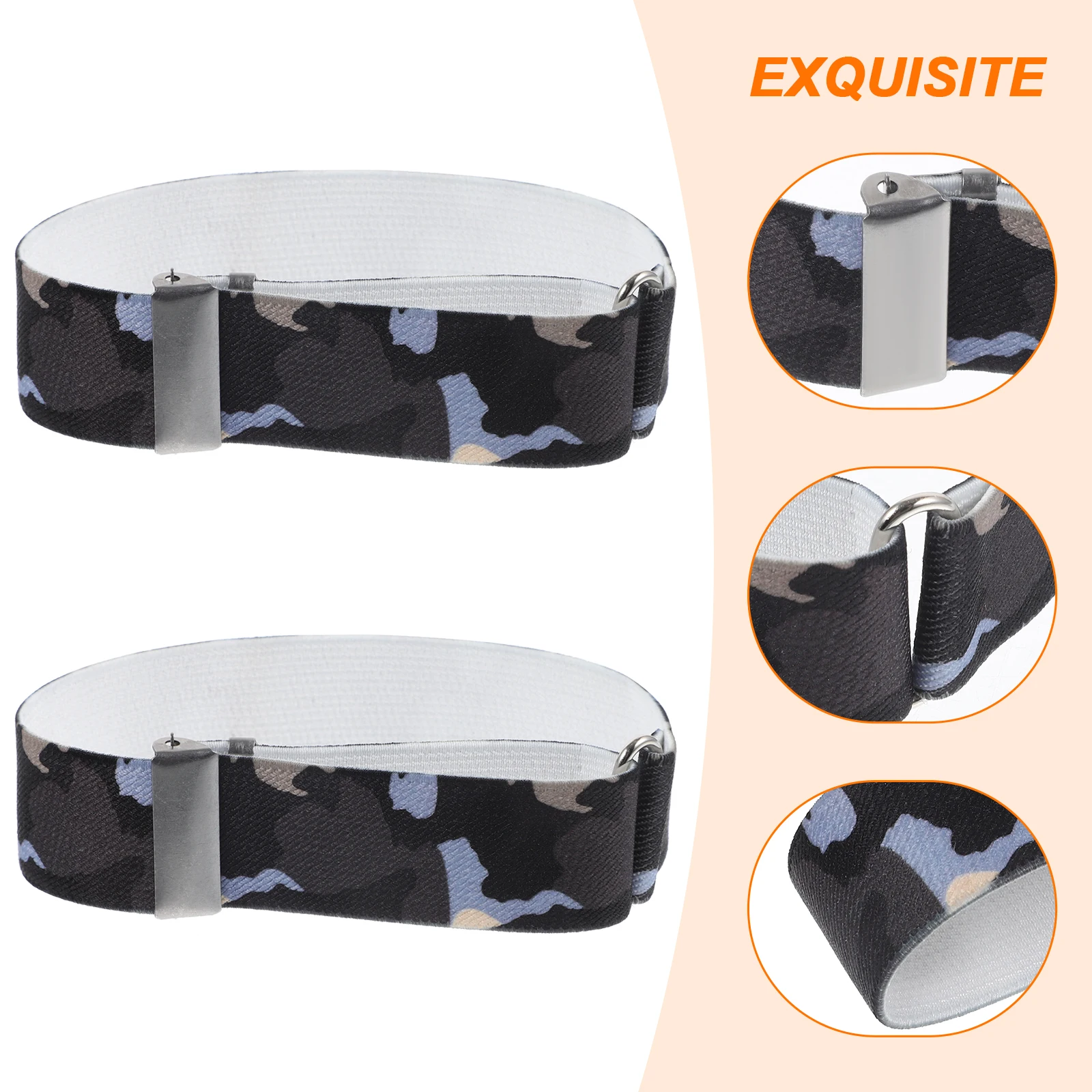 1 Pair Arm Cuff Elastic Sleeve Garters Anti-Slip Shirt Sleeve Holders Arm Bands For Women Men Durable Skin-Friendly Comfortable
1 Pair Arm Cuff Elastic Sleeve Garters Anti-Slip Shirt Sleeve Holders Arm Bands For Women Men Durable Skin-Friendly Comfortable