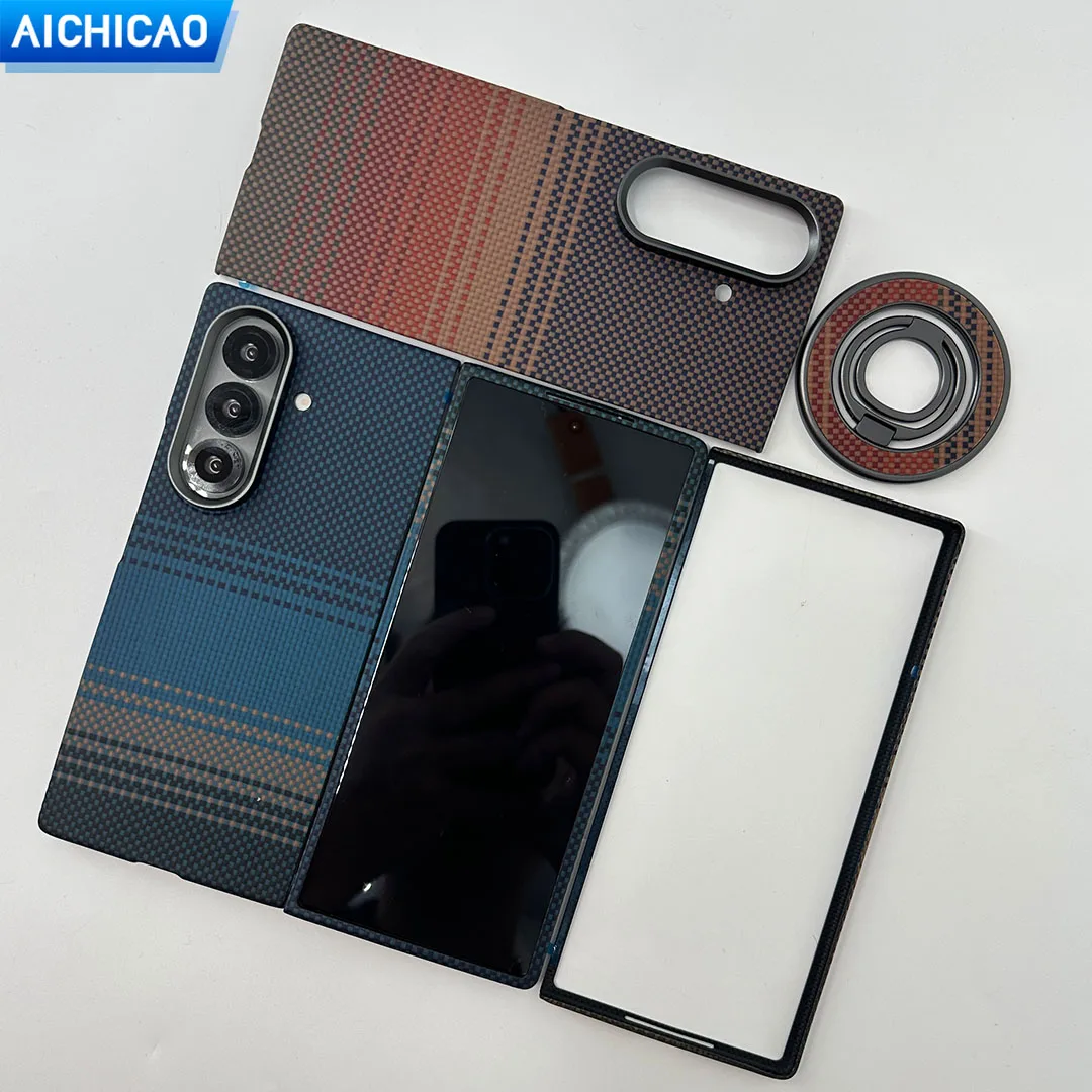 ACC-чехол для телефона из настоящего углеродного волокна для Samsung Galaxy Z Fold7, арамидное волокно, ультратонкий чехол с защитой от падения и закатом луны
ACC-чехол для телефона из настоящего углеродного волокна для Samsung Galaxy Z Fold7, арамидное волокно, ультратонкий чехол с защитой от падения и закатом луны