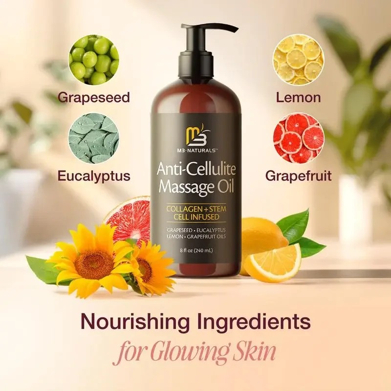Firming Body Massage Oil with Collagen & Stem Cell – Helps Smooth the Appearance
Firming Body Massage Oil with Collagen & Stem Cell – Helps Smooth the Appearance