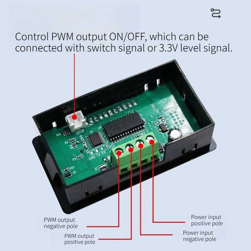 PP1K PWM signal generator pulse number/frequency/duty ratio independent adjustment driver industrial control
PP1K PWM signal generator pulse number/frequency/duty ratio independent adjustment driver industrial control