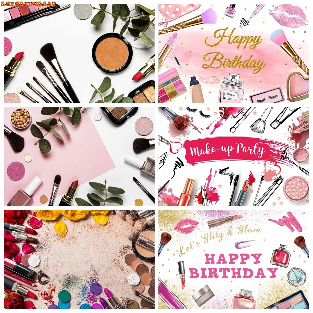 Makeup Party Photography Background Pink Beauty Women Girls Princess Birthday Party Decoration Backdrop for Photo Studio Props
Makeup Party Photography Background Pink Beauty Women Girls Princess Birthday Party Decoration Backdrop for Photo Studio Props