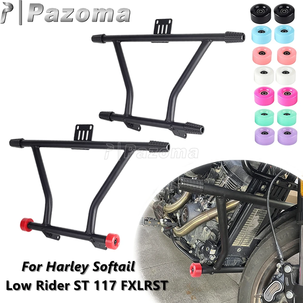 2022 2023 For Harley Softail Low Rider ST 117 FXLRST Highway Crash Bar Motorcycle Engine Guard Bumper Protector Custom 10 Colors
2022 2023 For Harley Softail Low Rider ST 117 FXLRST Highway Crash Bar Motorcycle Engine Guard Bumper Protector Custom 10 Colors