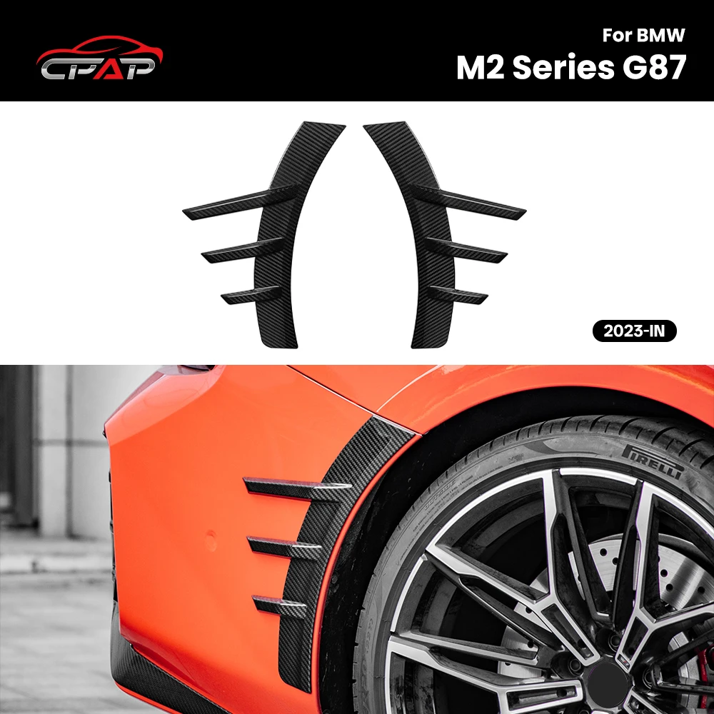 Real Dry Carbon Fiber Rear Side Bumper Fender Cover Trim for BMW M2 G87 MP Style 2023-IN Rear Side Spats
Real Dry Carbon Fiber Rear Side Bumper Fender Cover Trim for BMW M2 G87 MP Style 2023-IN Rear Side Spats