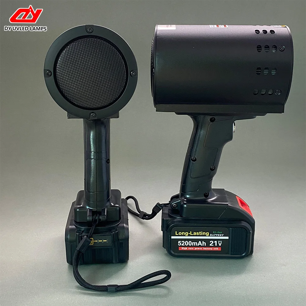 Portable rechargeable 200W UV LED light 365nm for automotive paint curing, flaw detection, and grayscale defect identification
Portable rechargeable 200W UV LED light 365nm for automotive paint curing, flaw detection, and grayscale defect identification