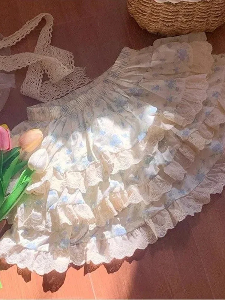 Zoki милые цветочные милые юбки женские с высокой талией сексуальная мини-юбка-тортик японский консервативный стиль женская кавайная кружевная лоскутная юбка новая
Zoki милые цветочные милые юбки женские с высокой талией сексуальная мини-юбка-тортик японский консервативный стиль женская кавайная кружевная лоскутная юбка новая