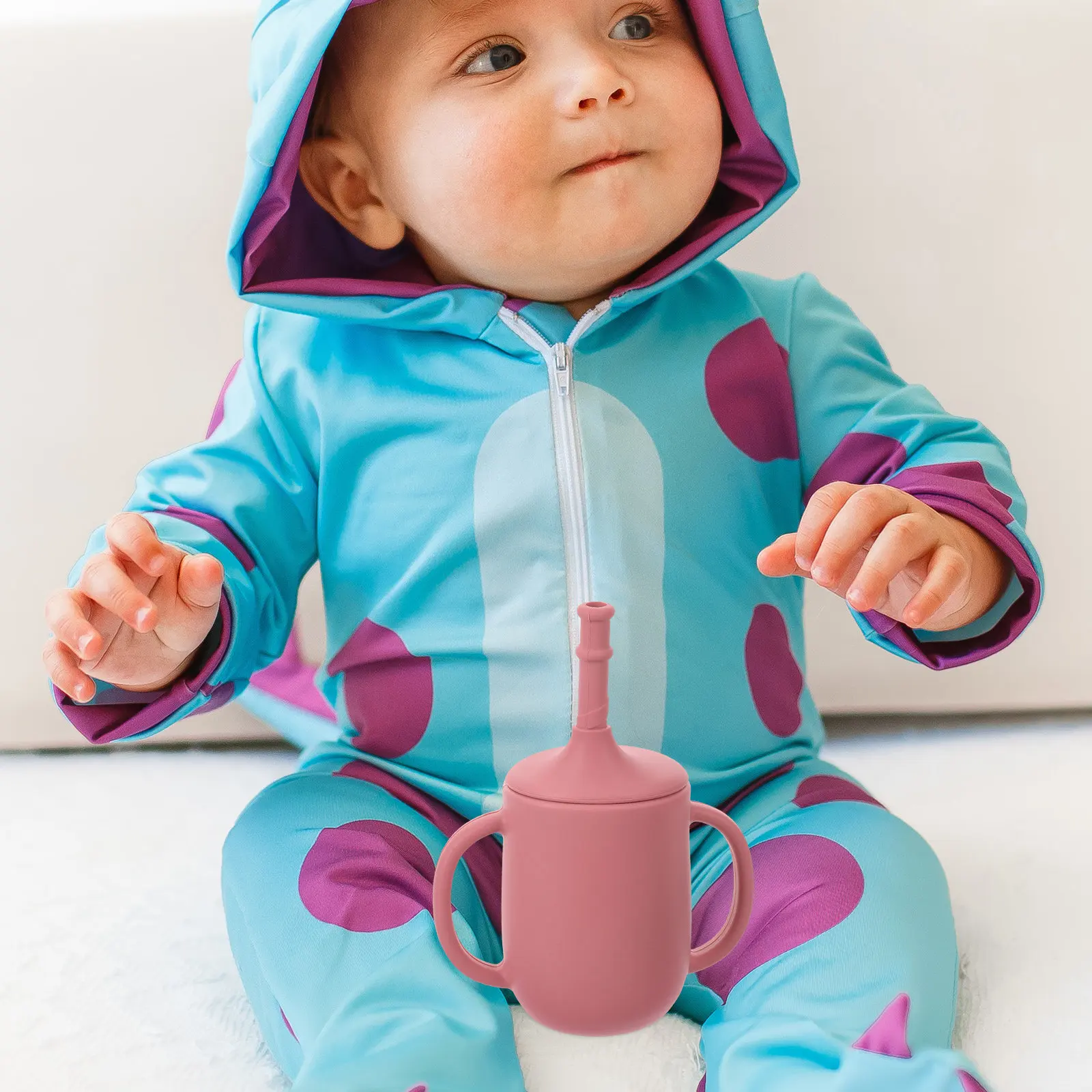 Silicone Kids Drinking Cup 400Ml Baby Toddler Training Straw Leak Proof Water Bottle Toddler Training Cup Cups for 3 Year
Silicone Kids Drinking Cup 400Ml Baby Toddler Training Straw Leak Proof Water Bottle Toddler Training Cup Cups for 3 Year