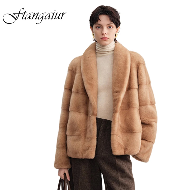 Ftangaiur Winter Import Swan Velvet Mink Fur Coat Turn-Down Collar Full Sleeve Mink Coat Women Short Natural Real Mink Fur Coats
Ftangaiur Winter Import Swan Velvet Mink Fur Coat Turn-Down Collar Full Sleeve Mink Coat Women Short Natural Real Mink Fur Coats