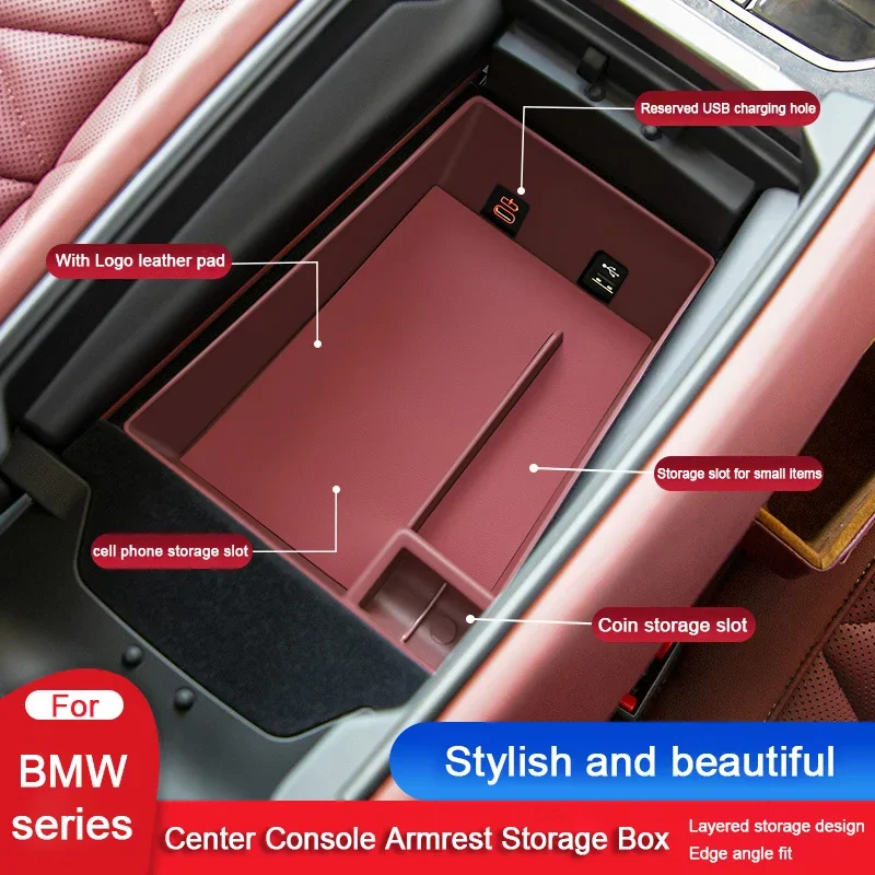 For BMW G30 F90 G01 G02 G05 F30 F80 G20 3 4 5 Series X3 X4 X5L 6GT i3 i5 ix3 Centre Console Armrest Storage Box Organizer Tray
For BMW G30 F90 G01 G02 G05 F30 F80 G20 3 4 5 Series X3 X4 X5L 6GT i3 i5 ix3 Centre Console Armrest Storage Box Organizer Tray