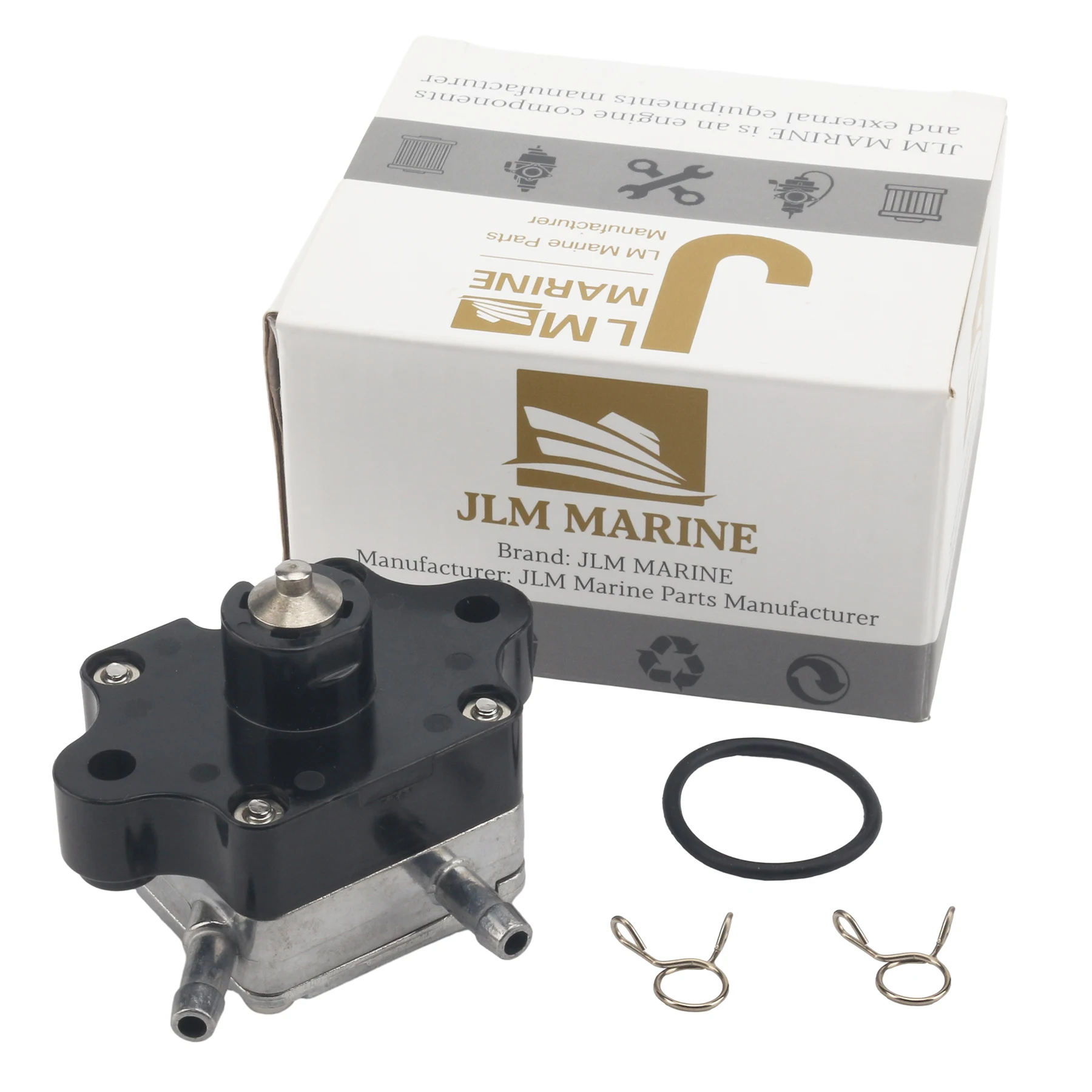 JLM 66M-24410-10 for Yamaha 9.9 HP F9.9 15 HP F15 4 Stroke Marine Outboard Fuel Pump With Gaskets & Clamps 66M-24410-01
JLM 66M-24410-10 for Yamaha 9.9 HP F9.9 15 HP F15 4 Stroke Marine Outboard Fuel Pump With Gaskets & Clamps 66M-24410-01
