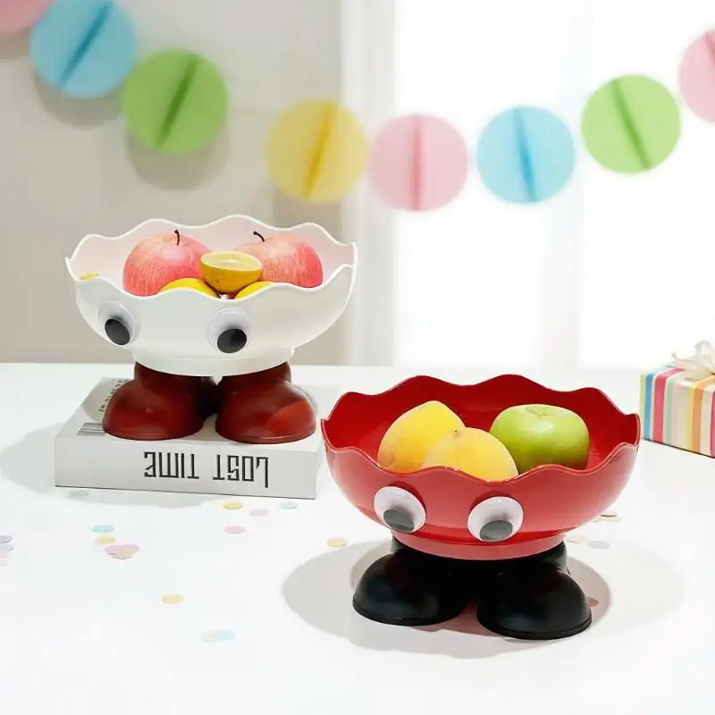 Stylish Footed Fruit Bowl Drainable Plate for Candy Snacks Nuts - High-Aesthetic Design Living Room Home Decor Accessory
Stylish Footed Fruit Bowl Drainable Plate for Candy Snacks Nuts - High-Aesthetic Design Living Room Home Decor Accessory