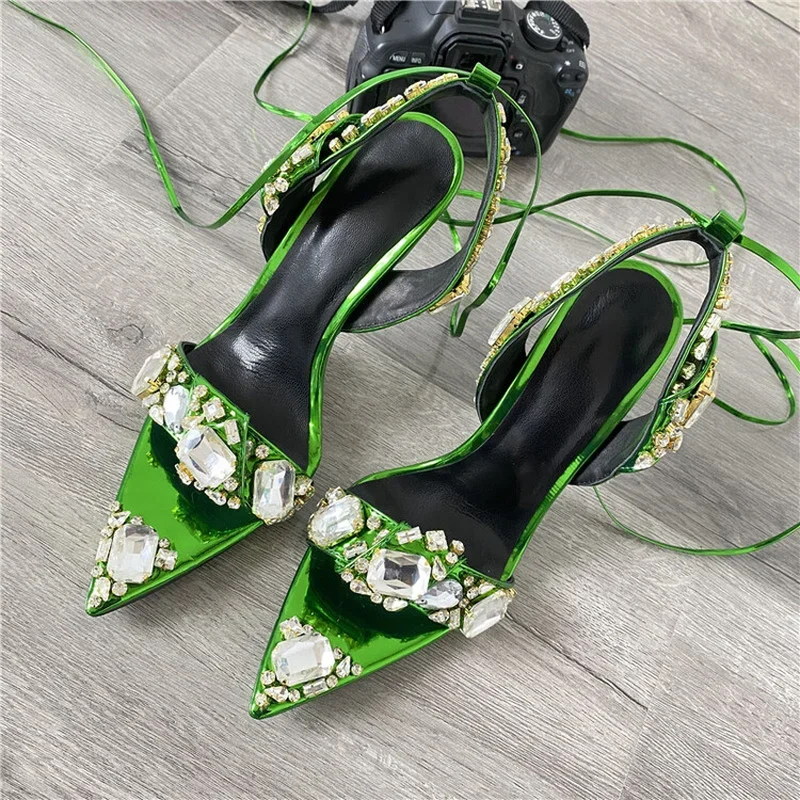 New Large-size 43 Rhinestone Pointed Sandals Fashion Show Big Brand 10cm Thin High-heeled Sandals Mink Fur Full Leather Slippers
New Large-size 43 Rhinestone Pointed Sandals Fashion Show Big Brand 10cm Thin High-heeled Sandals Mink Fur Full Leather Slippers