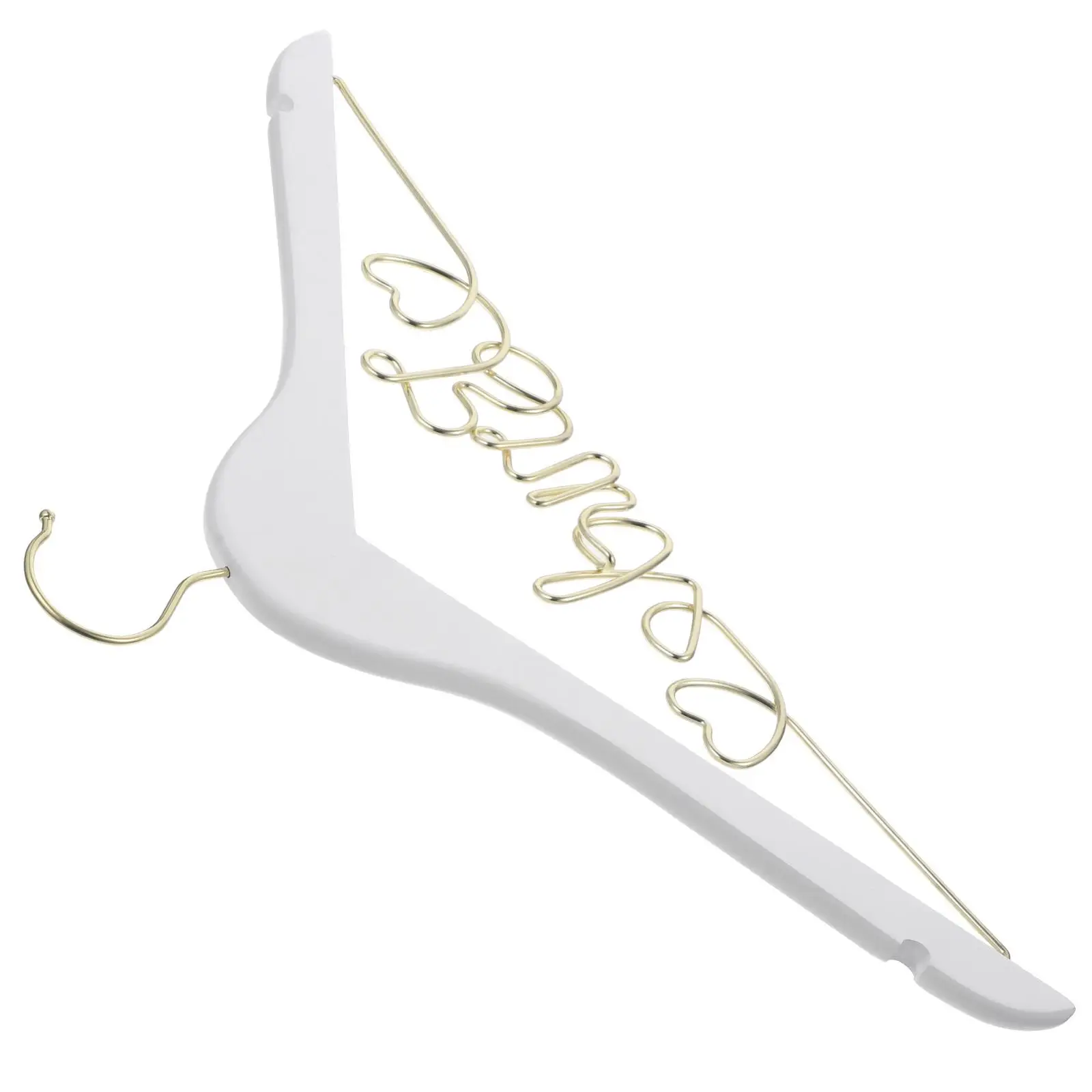Wedding Dress White Wire Bride Shape Anti-skid Bridal Hangers for Wedding Party Display Dress Bride Clothes Hanger Holder
Wedding Dress White Wire Bride Shape Anti-skid Bridal Hangers for Wedding Party Display Dress Bride Clothes Hanger Holder