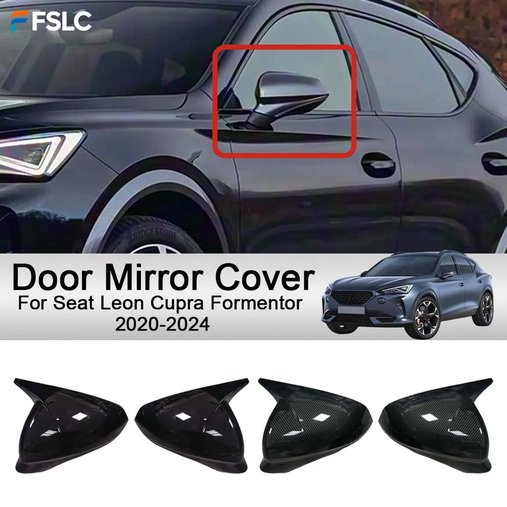 Car Rearview Accessories Door Mirror Cover For Seat Leon Cupra Formentor 2020-2024 Car Decoration Styling Upgrade
Car Rearview Accessories Door Mirror Cover For Seat Leon Cupra Formentor 2020-2024 Car Decoration Styling Upgrade