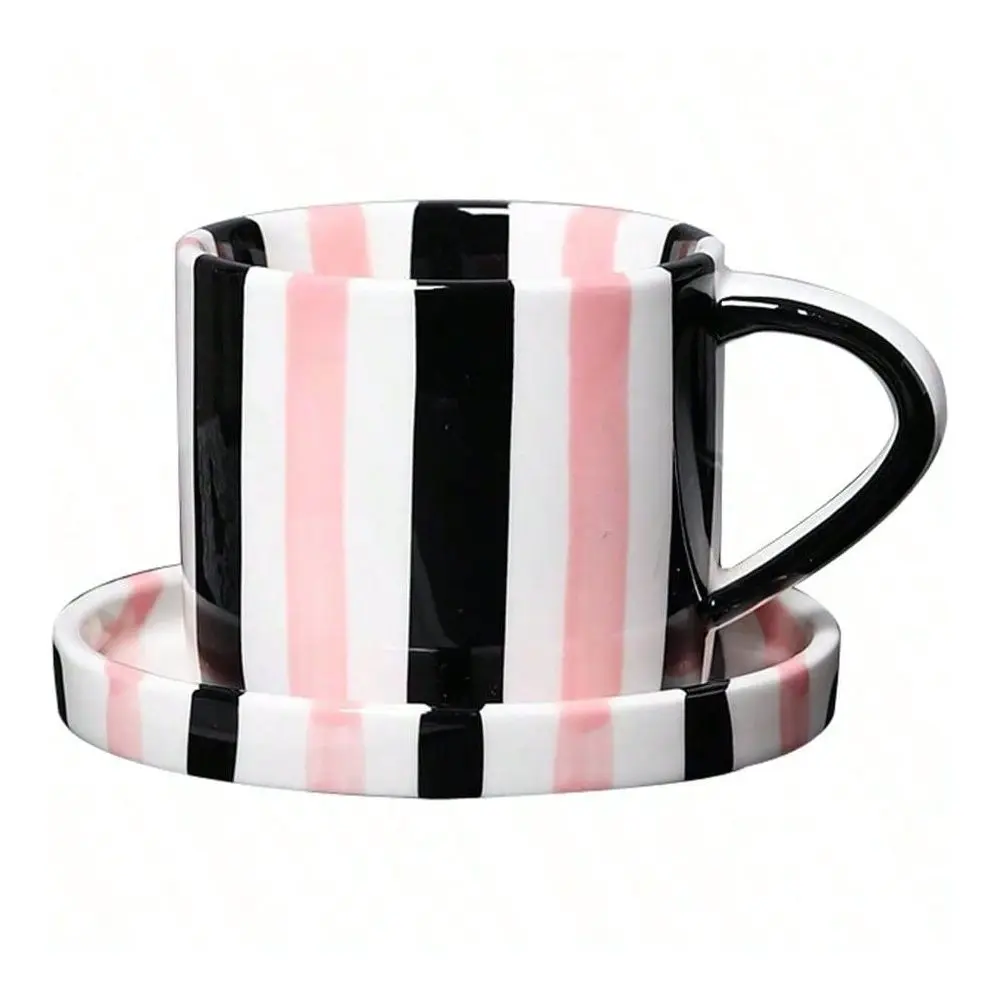 Oz Coffee Mug Large Espresso Cups With Saucer Ceramic Coffee Mugs Porcelain Coffee Cup With Saucer Hand Painted Striped Art Cup
Oz Coffee Mug Large Espresso Cups With Saucer Ceramic Coffee Mugs Porcelain Coffee Cup With Saucer Hand Painted Striped Art Cup