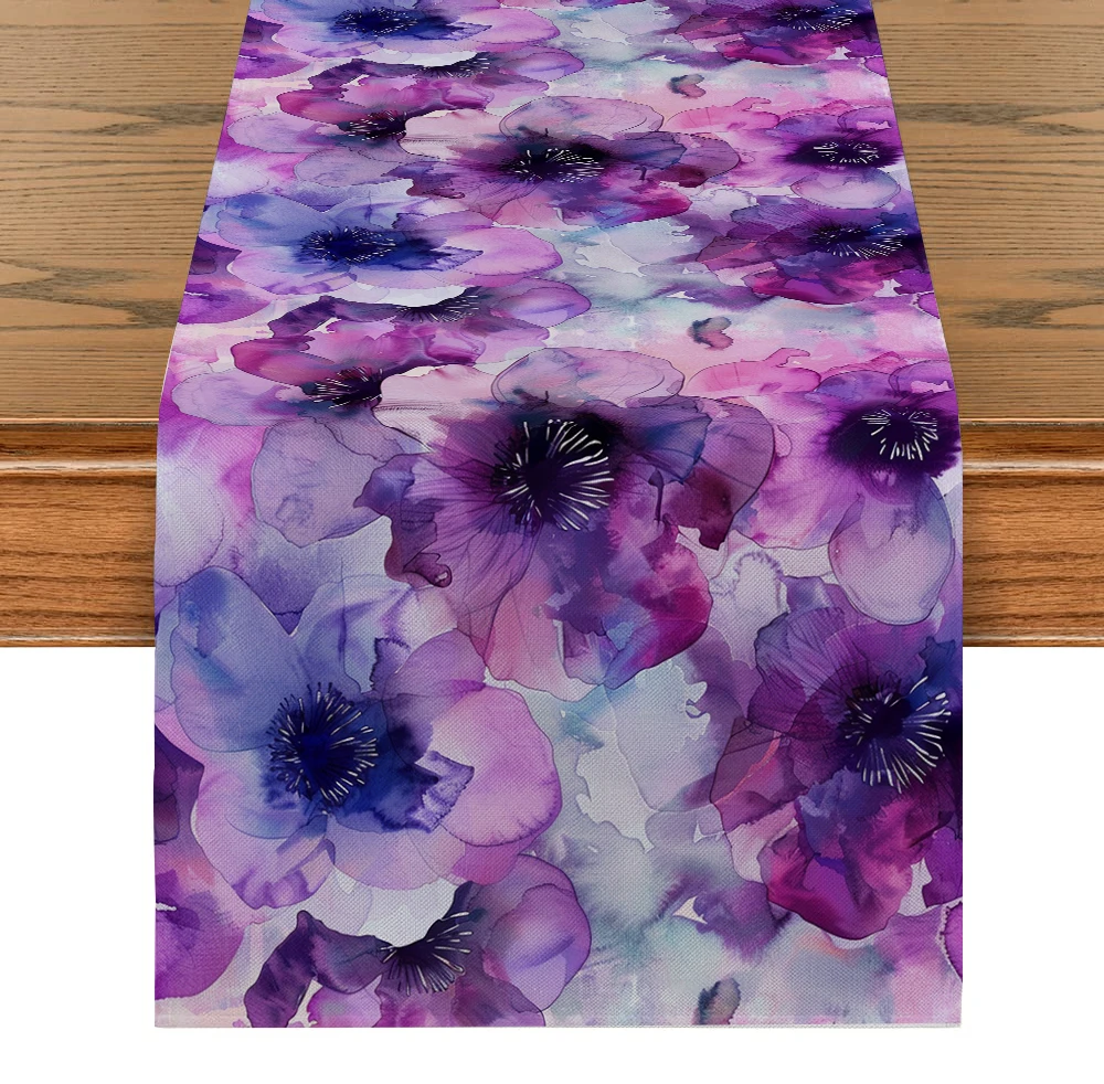 Watercolor Flower Plants Table Runners Washable Dresser Dining Coffee Table Runner Wedding Holiday Party Decor
Watercolor Flower Plants Table Runners Washable Dresser Dining Coffee Table Runner Wedding Holiday Party Decor