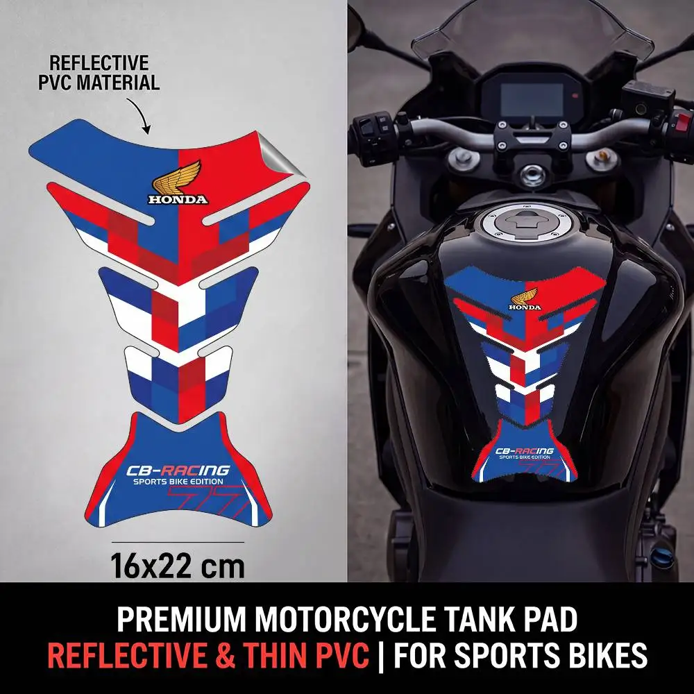 FOR HONDA RACING Motorcycle PVC Tank Pad Tank Cap Protector Racing Sticker Universal
FOR HONDA RACING Motorcycle PVC Tank Pad Tank Cap Protector Racing Sticker Universal