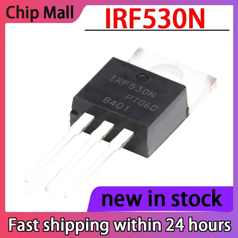 10PCS New IRF530N IRF530NPBF MOSFET N-channel 100V 17A Brand New Equipment
10PCS New IRF530N IRF530NPBF MOSFET N-channel 100V 17A Brand New Equipment