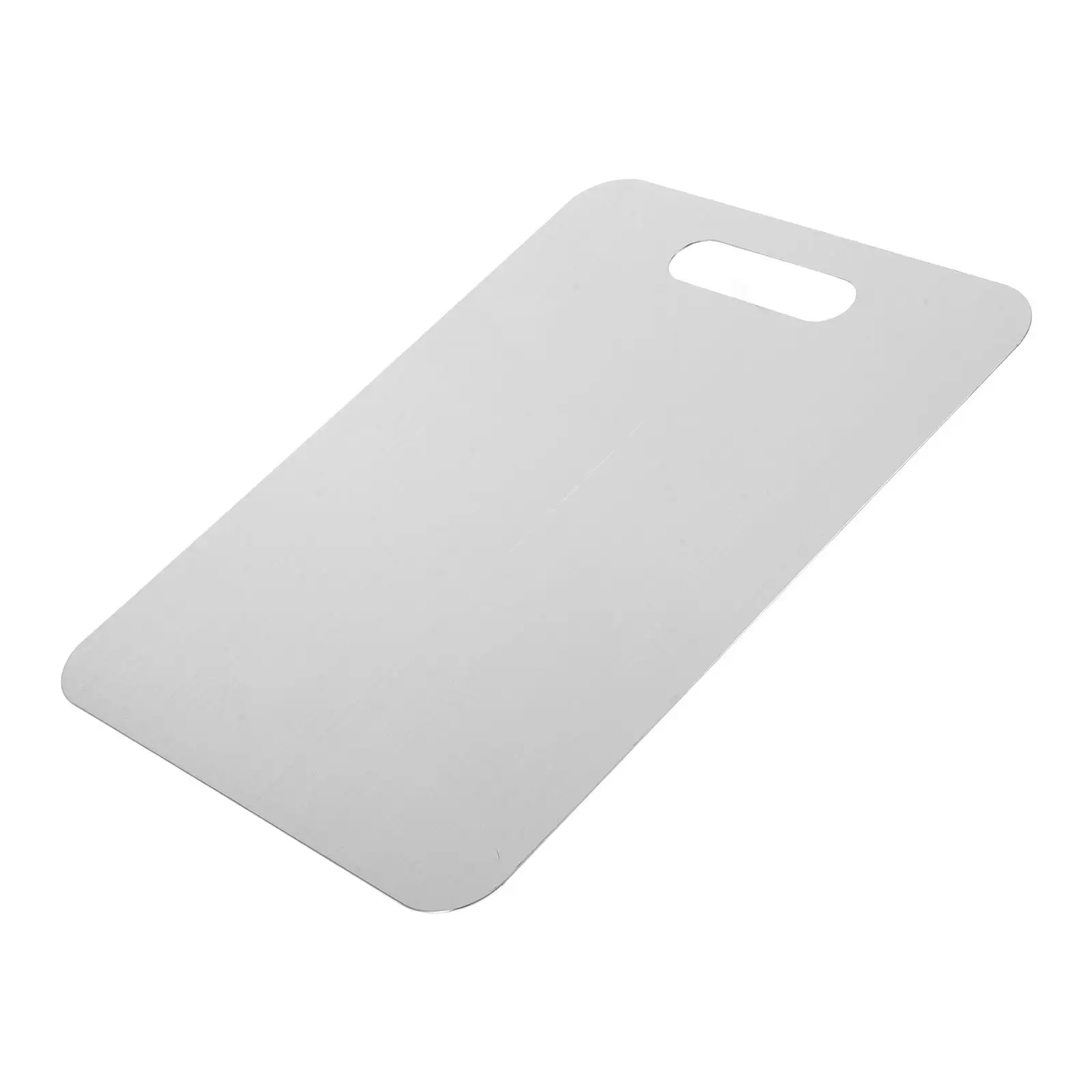Stainless Steel Cutting Board 34x23cm Double Sided Kitchen Chopping Board for Vegetable Meat Pizza Cheese
Stainless Steel Cutting Board 34x23cm Double Sided Kitchen Chopping Board for Vegetable Meat Pizza Cheese