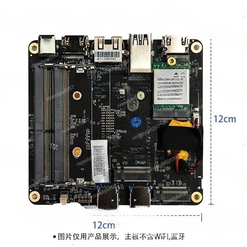 Industrial Control Motherboard Mini Host, AMD 5500U 5800H 5825U 5600H Mini PC, Dual LAN Port Industrial Computer Motherboard
Industrial Control Motherboard Mini Host, AMD 5500U 5800H 5825U 5600H Mini PC, Dual LAN Port Industrial Computer Motherboard