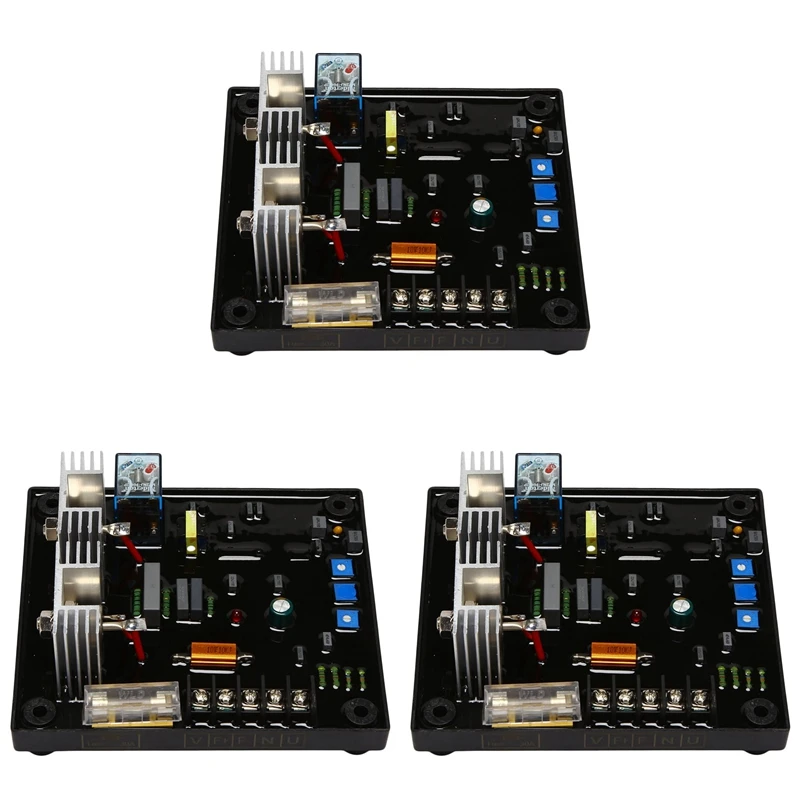 3X Universal POW50A AVR 30A Voltage Regulator For Brush And Brushless Generator Stabilizer Control Adjuster Module Parts
3X Universal POW50A AVR 30A Voltage Regulator For Brush And Brushless Generator Stabilizer Control Adjuster Module Parts