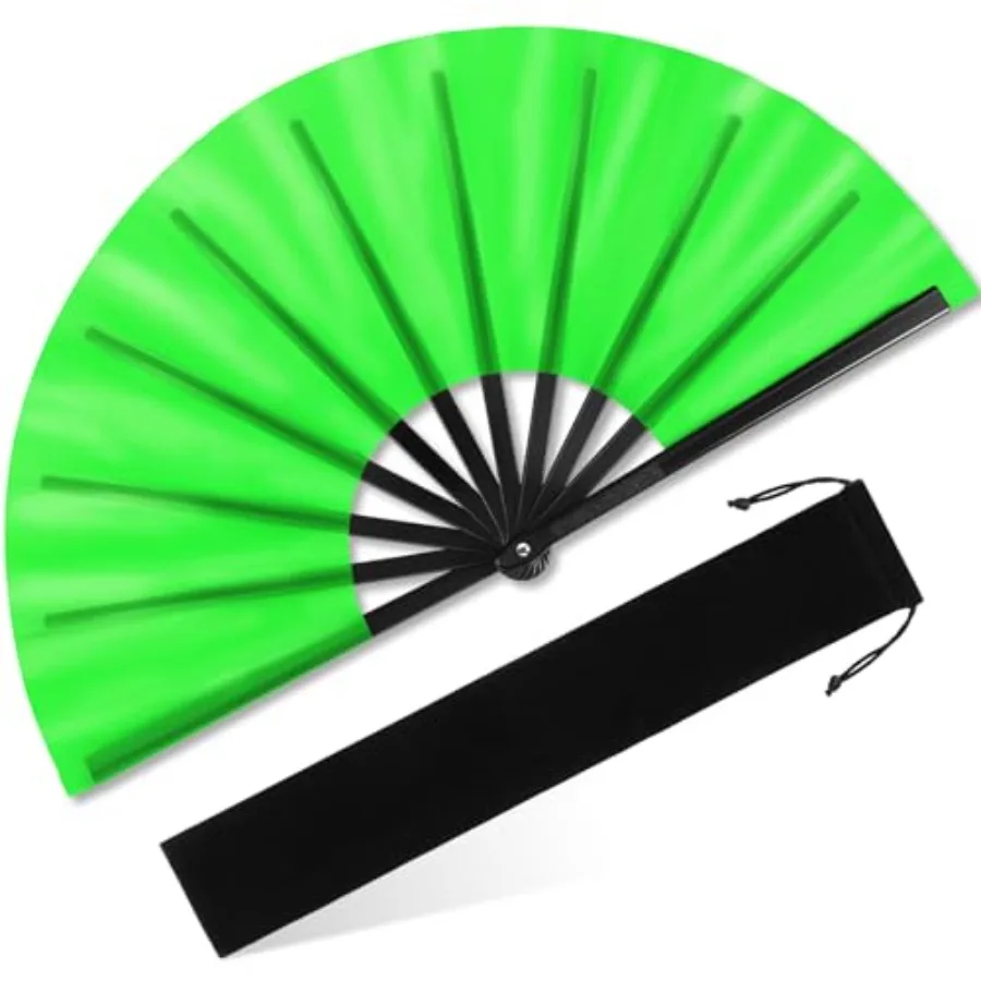 Large Folding Rave Fans Silk Clack Popping Hand Fan for Line Dancing Sports Fan Hand Fans for Women Dance Festival Dancing Wedd
Large Folding Rave Fans Silk Clack Popping Hand Fan for Line Dancing Sports Fan Hand Fans for Women Dance Festival Dancing Wedd