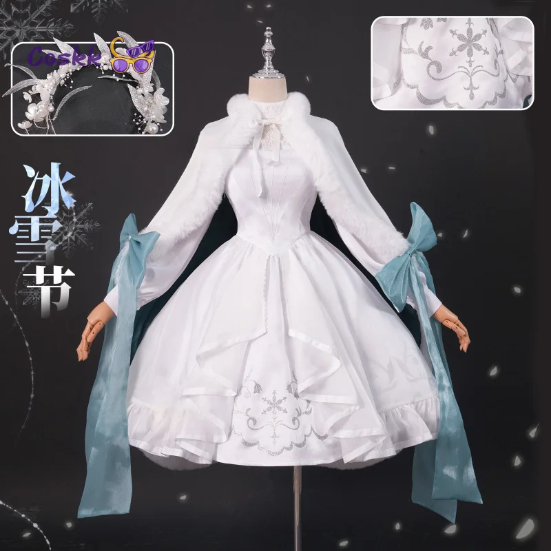 Game Identity ⅤGardener Cosplay Emma Woods Costume Winter Warm shawl Dress Uniform Hallowen Christmas Party Play Role Clothes
Game Identity ⅤGardener Cosplay Emma Woods Costume Winter Warm shawl Dress Uniform Hallowen Christmas Party Play Role Clothes