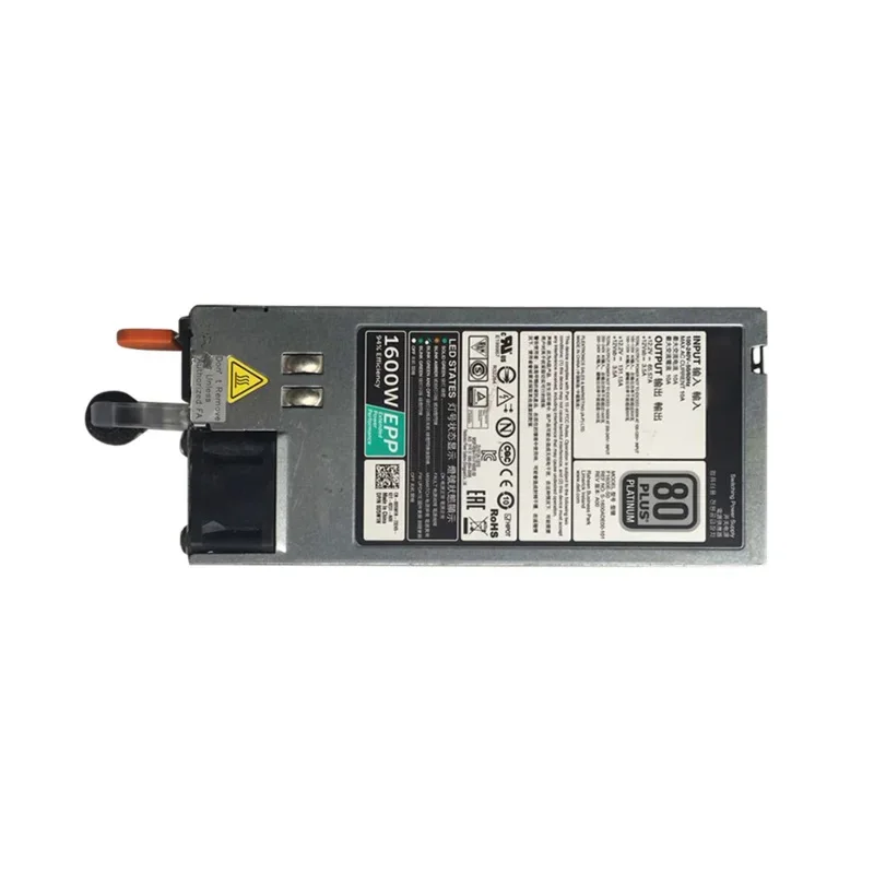 Original 1600W POWER Supply 95HR5 EPP F1600E-S0 D5W1N for POWEREDGE R740 R640 T640 T440 R630 R730 R730XD SERVER 095HR5 0D5W1N
Original 1600W POWER Supply 95HR5 EPP F1600E-S0 D5W1N for POWEREDGE R740 R640 T640 T440 R630 R730 R730XD SERVER 095HR5 0D5W1N