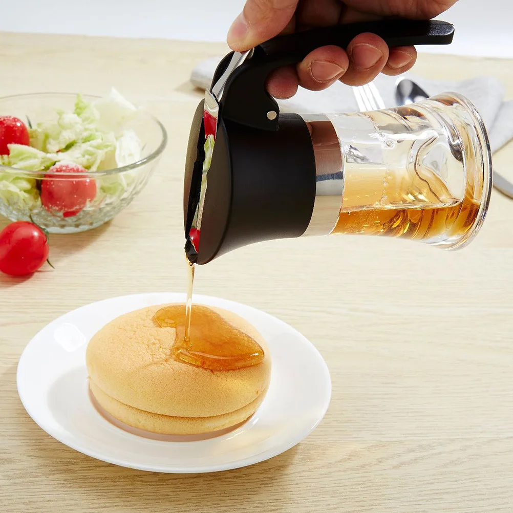 304 Stainless Steel Syrup Dispenser Condiment Bottle Seasoning Pot Clear Acrylic Wide Opening Easy Refill Kitchen Bar Use
304 Stainless Steel Syrup Dispenser Condiment Bottle Seasoning Pot Clear Acrylic Wide Opening Easy Refill Kitchen Bar Use