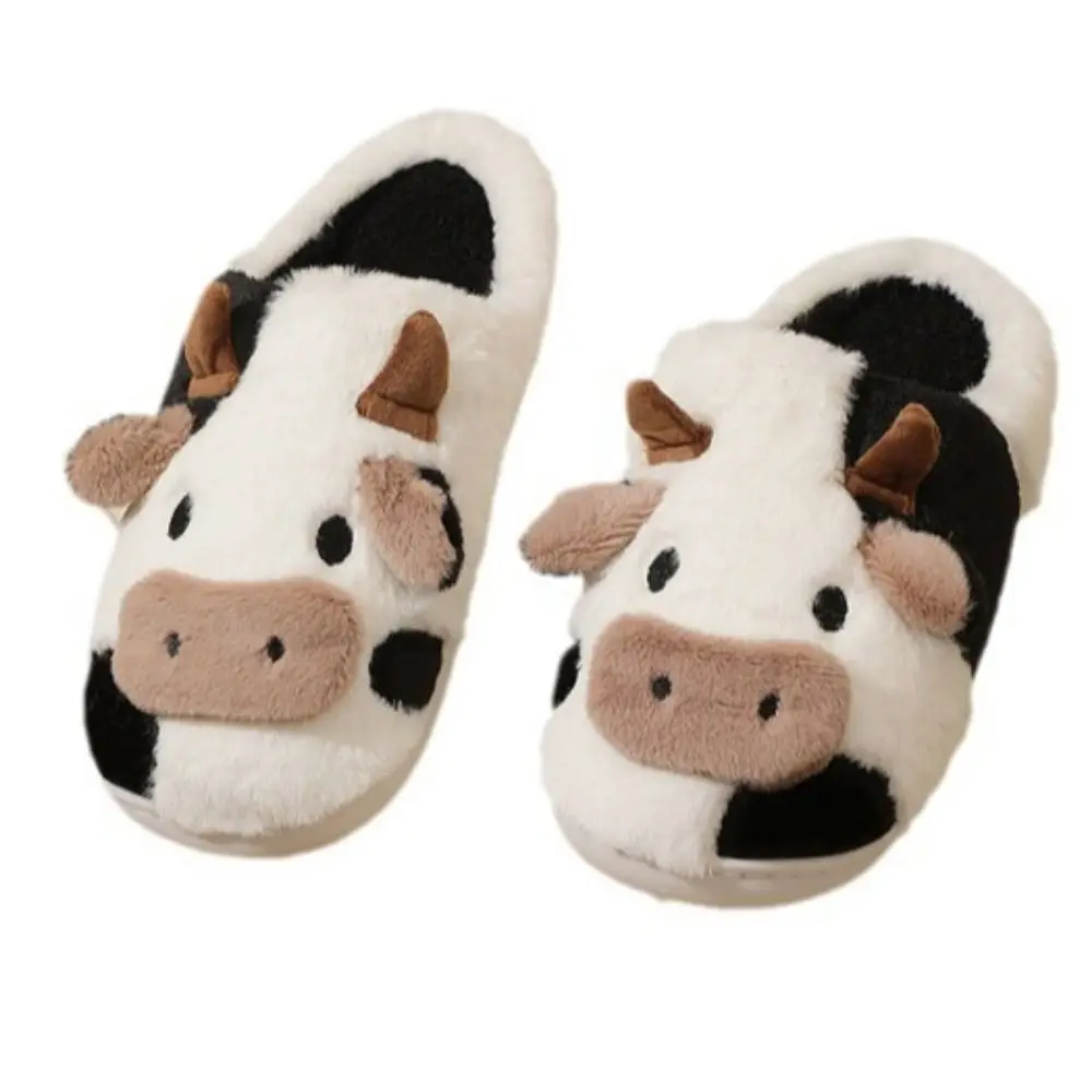 1 pair Kawaii Non-slip Cow Slippers Cow Winter Fluffy Slippers Warm Toe Wrap Soft Slippers Unisex
1 pair Kawaii Non-slip Cow Slippers Cow Winter Fluffy Slippers Warm Toe Wrap Soft Slippers Unisex