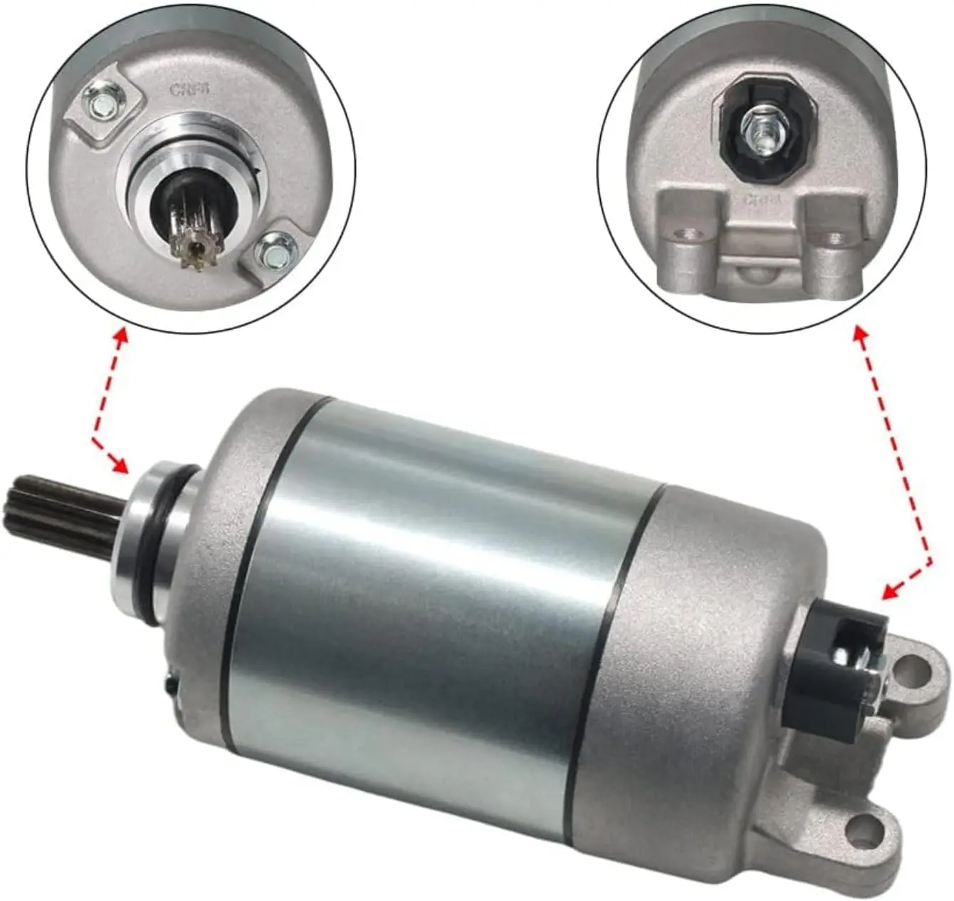 Motorcycle Starter Motor OEM 31100-18H00-000 31100-18H11-000 for Suzuki GSF1250 Bandit 2007-2011 GSX1250 2010-2011
Motorcycle Starter Motor OEM 31100-18H00-000 31100-18H11-000 for Suzuki GSF1250 Bandit 2007-2011 GSX1250 2010-2011