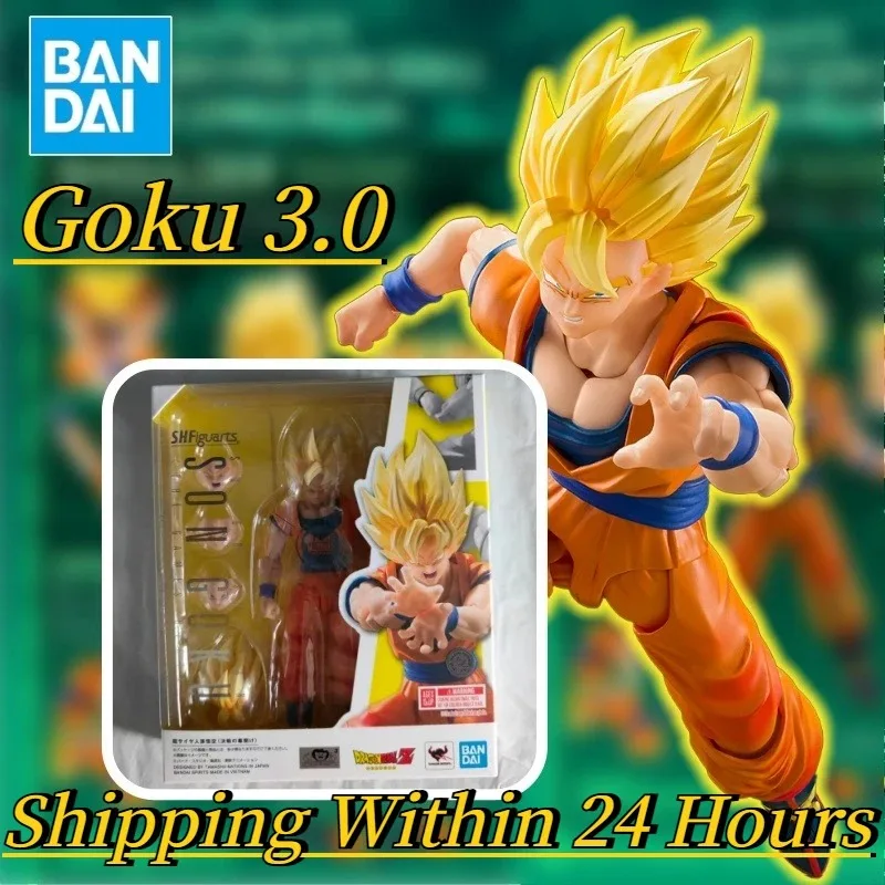 【Shipping Within 24 Hours】Original Bandai Dragon Ball Z S.H. Figuarts Super Saiyan Son Goku 3.0 The Games Begin Anime Action
【Shipping Within 24 Hours】Original Bandai Dragon Ball Z S.H. Figuarts Super Saiyan Son Goku 3.0 The Games Begin Anime Action