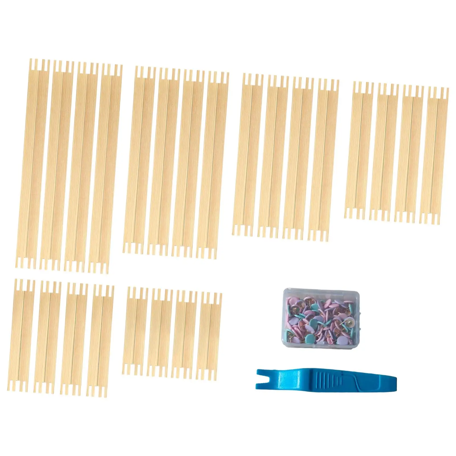 24 Pieces Needlepoint Stretcher Bar Versatile Wood Art Supplies Convenient Accessories
24 Pieces Needlepoint Stretcher Bar Versatile Wood Art Supplies Convenient Accessories