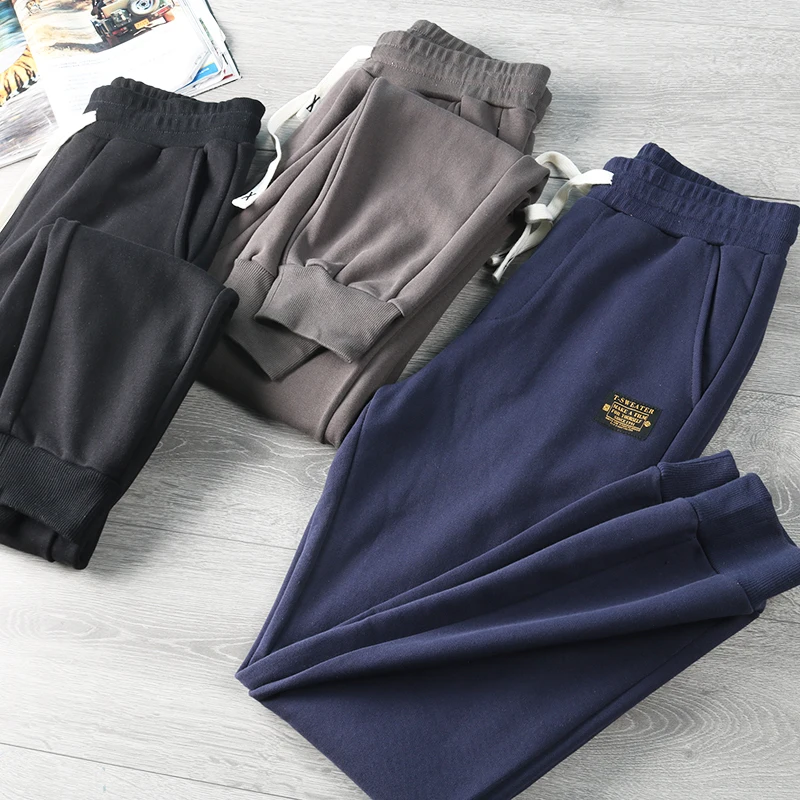 00% хлопок, свободные мужские осенне-зимние повседневные брюки на подкладке, модные городские длинные прямые брюки
00% хлопок, свободные мужские осенне-зимние повседневные брюки на подкладке, модные городские длинные прямые брюки