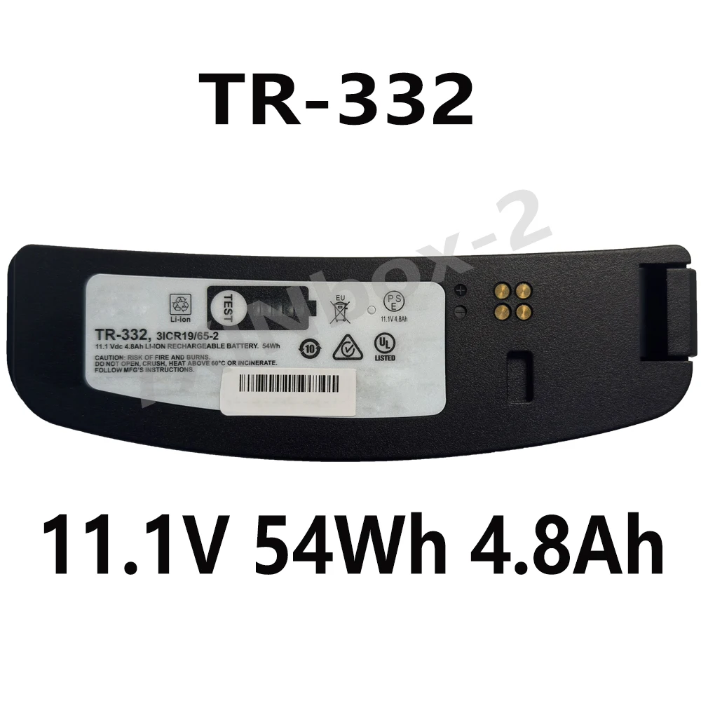 New TR332 TR-332 54Wh 4800mAh 11.1V Replacement High Capacity Battery For 3M Versaflo
New TR332 TR-332 54Wh 4800mAh 11.1V Replacement High Capacity Battery For 3M Versaflo