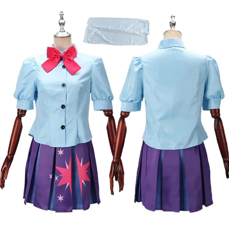 Twilight Sparkle Costume Human Dress Cosplay Costume Adult Pink Suit Halloween Carnival Cosplay Costumes For Women Girl uniform
Twilight Sparkle Costume Human Dress Cosplay Costume Adult Pink Suit Halloween Carnival Cosplay Costumes For Women Girl uniform