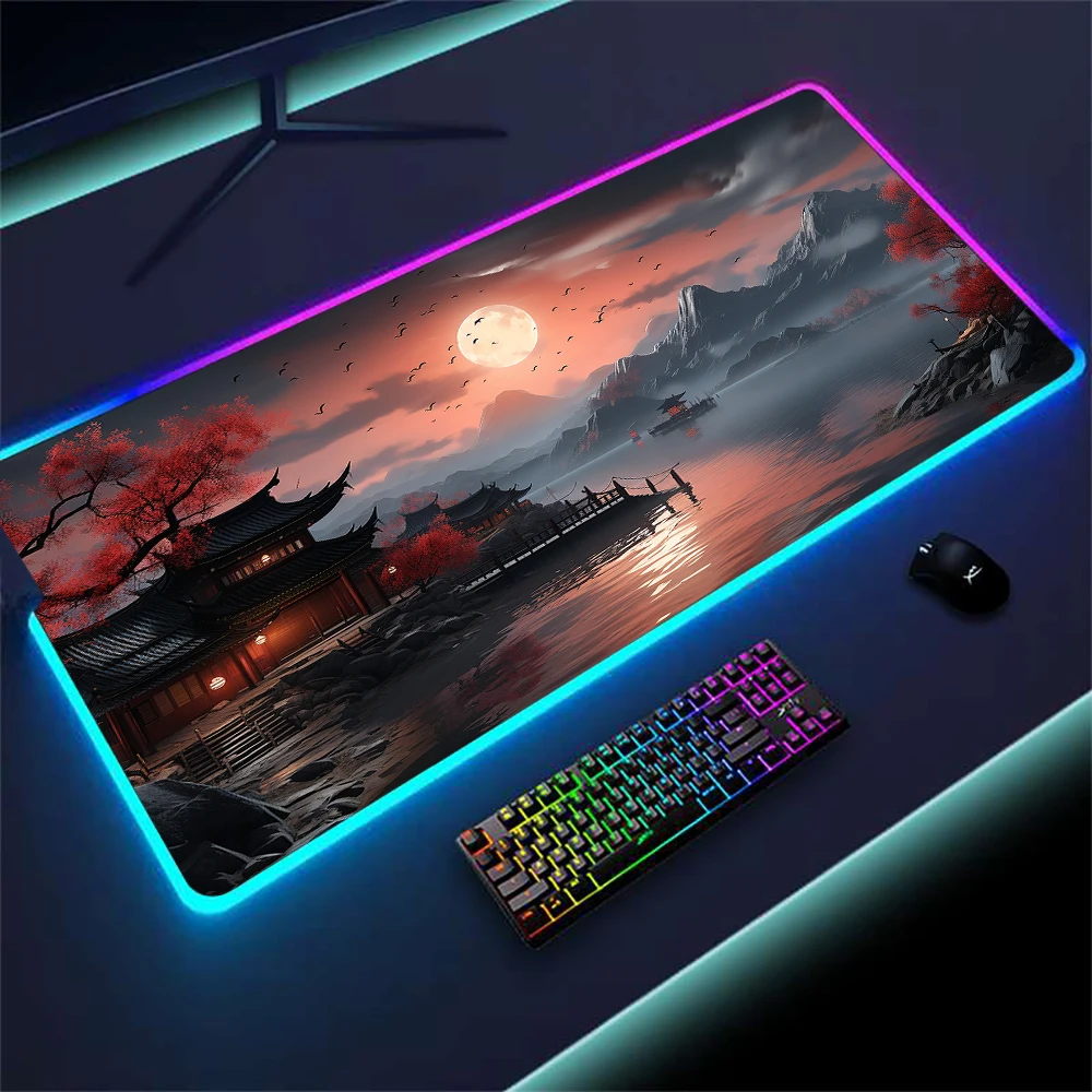 Rgb Desk Mat with Rgb Backlight Mousepad Led Neon Gamer Carpets Lights Computer Accessories Rug Landscapes Mouse Pad 1000x500mm
Rgb Desk Mat with Rgb Backlight Mousepad Led Neon Gamer Carpets Lights Computer Accessories Rug Landscapes Mouse Pad 1000x500mm